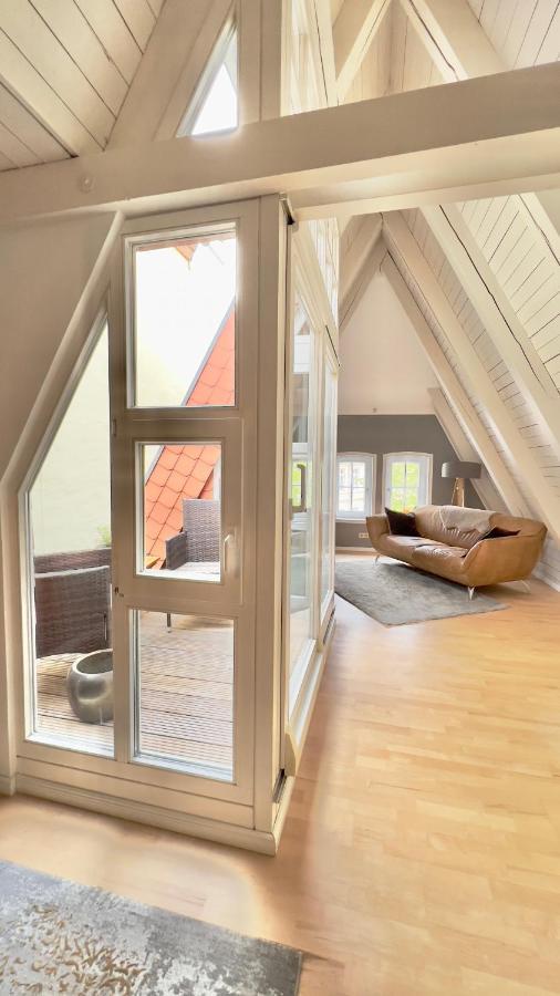 Gemuetliche Maisonettewohnung Mit Dachterrasse Am Schloss โอลเดนบวร์ก ภายนอก รูปภาพ