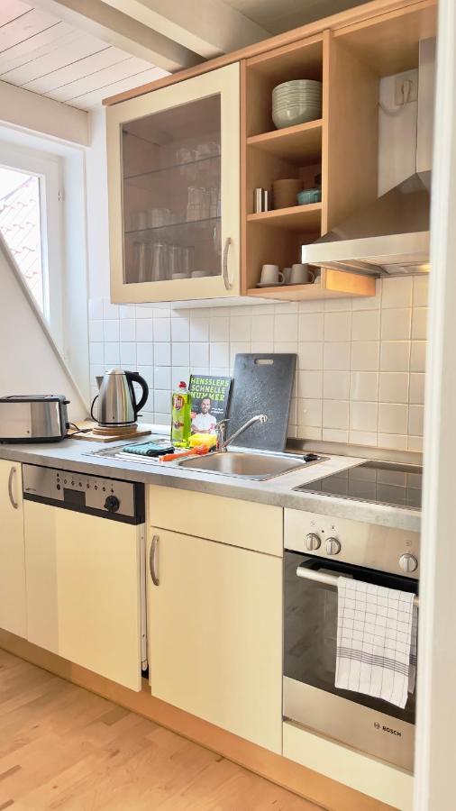Gemuetliche Maisonettewohnung Mit Dachterrasse Am Schloss โอลเดนบวร์ก ภายนอก รูปภาพ