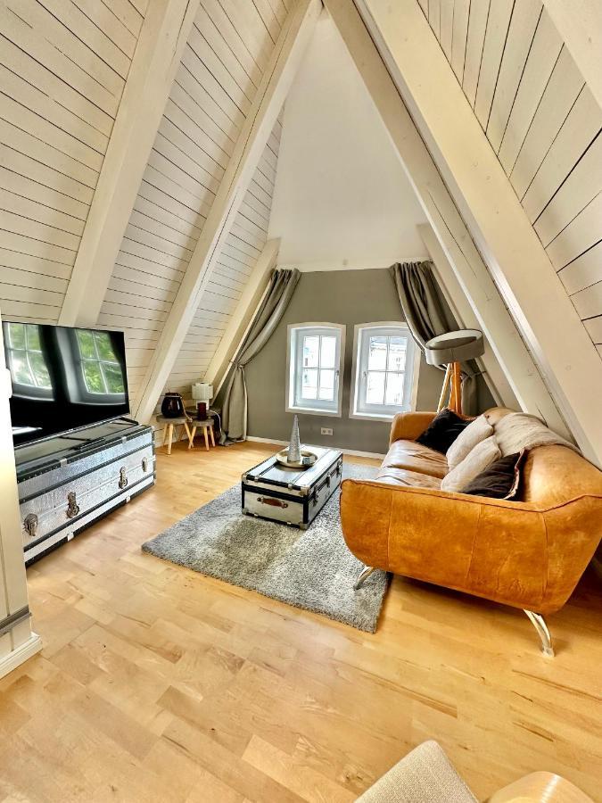 Gemuetliche Maisonettewohnung Mit Dachterrasse Am Schloss โอลเดนบวร์ก ภายนอก รูปภาพ