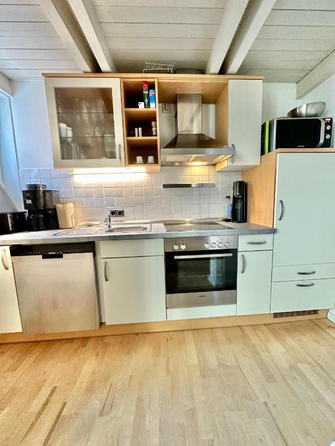 Gemuetliche Maisonettewohnung Mit Dachterrasse Am Schloss โอลเดนบวร์ก ภายนอก รูปภาพ